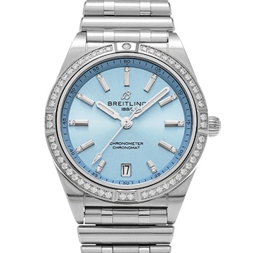 ブライトリング クロノマット オートマティック 36 G10380591C1S1 ライトブルー ユニセックス 時計 【中古】【wristwatch】