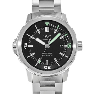 IWC アクアタイマー オートマティック IW329002 ブラック メンズ 時計 【中古】【wristwatch】