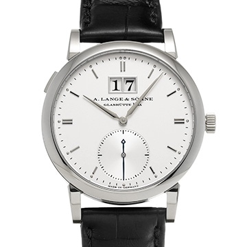 ランゲ&ゾーネ サクソニア オートマティック 315.026 シルバー メンズ 時計 【中古】【wristwatch】