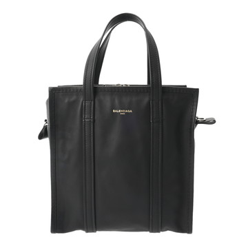 バレンシアガ バザールショッパー S ブラック 443096.1000.C.002123 ラムスキン レディース バッグ 【中古】【bag】
