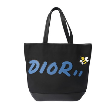 ディオール  KAWSコラボ 蜂 ブラック ナイロン/レザー ユニセックス バッグ 【中古】【bag】