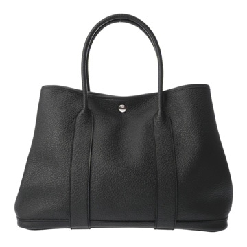 エルメス ガーデンパーティ PM ブラック ヴァッシュカントリー ユニセックス バッグ 【中古】【bag】