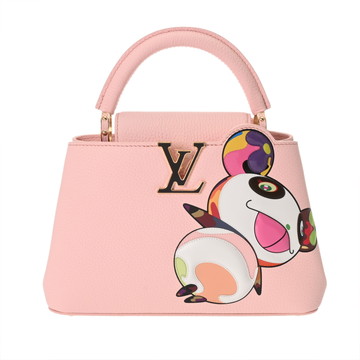 ルイ ヴィトン LV×TM カプシーヌ BB 2WAY オパールピンク M14100 トリヨンレザー レディース バッグ 【中古】【bag】