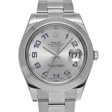 ロレックス デイトジャストII 116300 シルバー メンズ 時計 【中古】【wristwatch】
