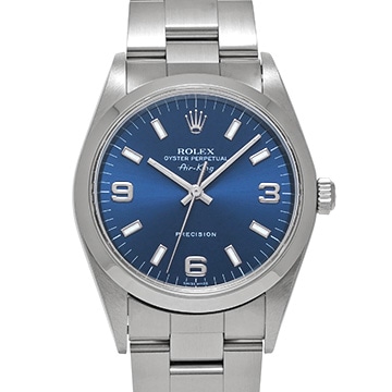 ロレックス エアキング 14000 ブルー メンズ 時計 【中古】【wristwatch】
