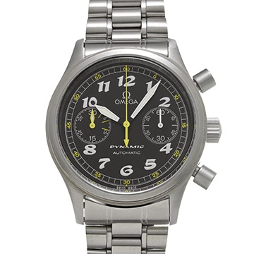 オメガ ダイナミック クロノグラフ 5240.50 ブラック メンズ 時計 【中古】【wristwatch】