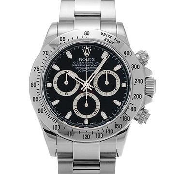 ロレックス コスモグラフ デイトナ 116520 ブラック メンズ 時計 【中古】【wristwatch】