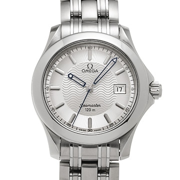 オメガ シーマスター 120 クォーツ 2511.31 シルバー メンズ 時計 【中古】【wristwatch】