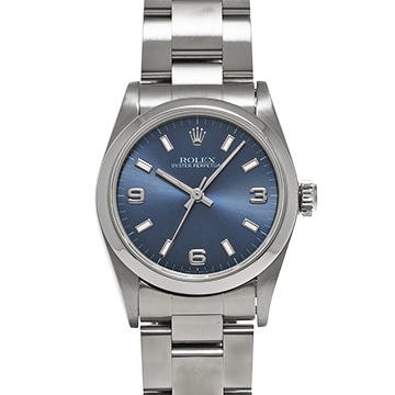 ロレックス オイスターパーペチュアル 67480 ブルー ユニセックス 時計 【中古】【wristwatch】