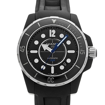 シャネル J12 マリーン H2558 ブラック レディース 時計 【中古】【wristwatch】