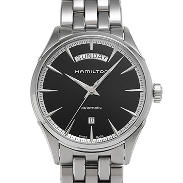ハミルトン ジャズマスター デイデイト H42565131 ブラック メンズ 時計 【中古】【wristwatch】