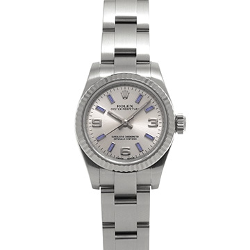 ロレックス オイスターパーペチュアル 26 176234 シルバー レディース 時計 【中古】【wristwatch】