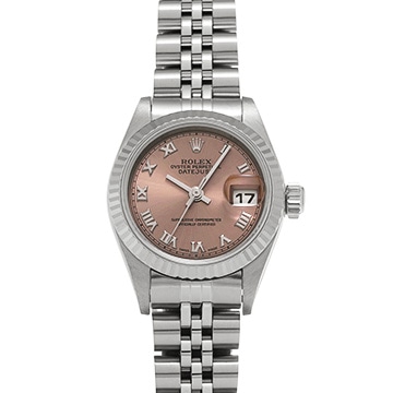ロレックス デイトジャスト 79174 ピンク レディース 時計 【中古】【wristwatch】
