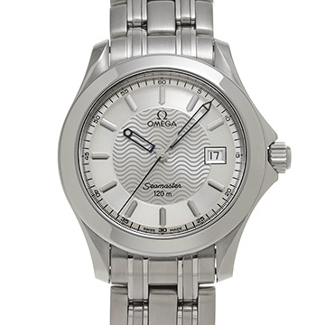 オメガ シーマスター 120 クォーツ 2511.31 シルバー メンズ 時計 【中古】【wristwatch】