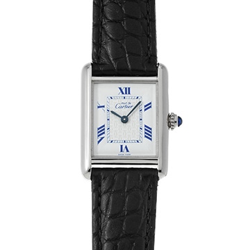 カルティエ マスト タンク M W1014054 ホワイト ユニセックス 時計 【中古】【wristwatch】