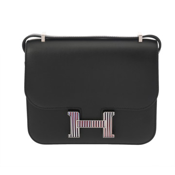 エルメス コンスタンス3 18 オプティカル ブラック ヴォームッシュ レディース バッグ 【中古】【bag】