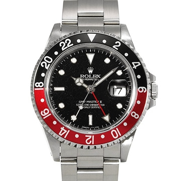ロレックス GMTマスターII 16710 ブラック メンズ 時計 【中古】【wristwatch】