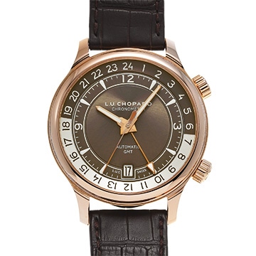 ショパール L.U.C GMT ワン 161943-5001 ブラウン メンズ 時計 【中古】【wristwatch】