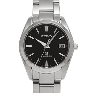 グランドセイコー ヘリテージコレクション クォーツ SBGX061 ブラック メンズ 時計 【中古】【wristwatch】