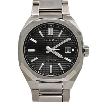 セイコー アストロン ネクスター SBXY063 ブラック メンズ 時計 【中古】【wristwatch】