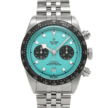 チューダー / チュードル ブラックベイ クロノ 79360N ターコイズ/ブラック メンズ 時計 【中古】【wristwatch】