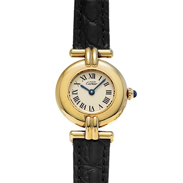 カルティエ マスト コリゼ  ヴェルメイユ SM 590002 アイボリー レディース 時計 【中古】【wristwatch】