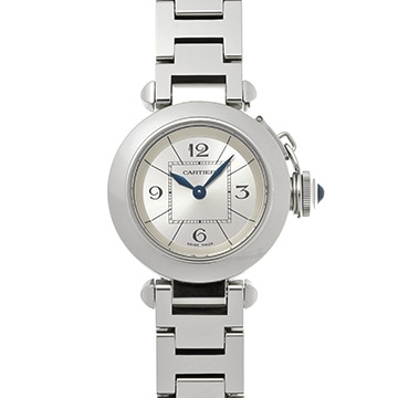 カルティエ ミスパシャ W3140007 シルバー レディース 時計 【中古】【wristwatch】