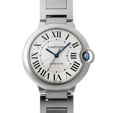 カルティエ バロンブルー ドゥ カルティエ 36mm WSBB0048 シルバー ユニセックス 時計 【中古】【wristwatch】