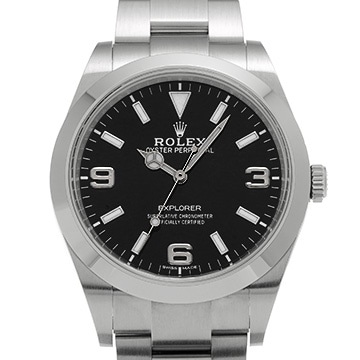 ロレックス エクスプローラー 214270 ブラック メンズ 時計 【中古】【wristwatch】