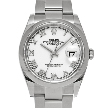 ロレックス デイトジャスト 36 126200 ホワイト メンズ 時計 【中古】【wristwatch】