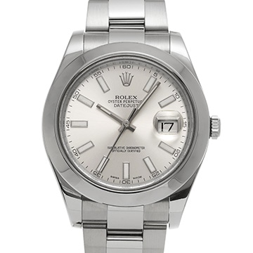 ロレックス デイトジャストII 116300 シルバー メンズ 時計 【中古】【wristwatch】
