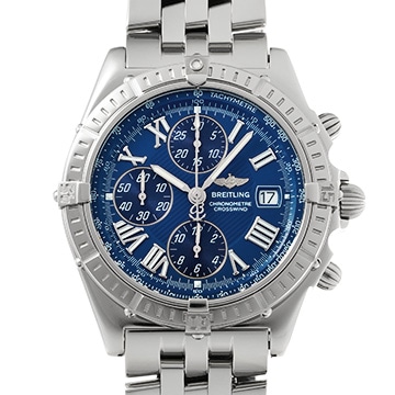 ブライトリング クロスウィンド A149C08PA ブルー メンズ 時計 【中古】【wristwatch】