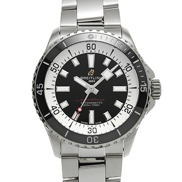 ブライトリング スーパーオーシャン オートマチック 42 A17375211B1A1 ブラック メンズ 時計 【中古】【wristwatch】
