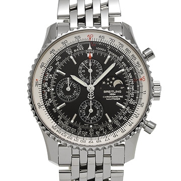 ブライトリング ナビタイマー 1461 A197B57NP ブラック メンズ 時計 【中古】【wristwatch】