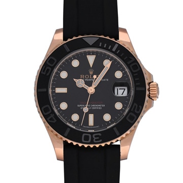 ロレックス ヨットマスター 37 268655 ブラック ユニセックス 時計 【中古】【wristwatch】