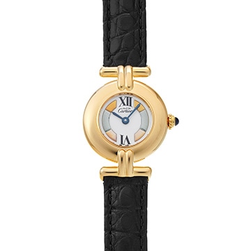 カルティエ マスト コリゼ  ヴェルメイユ SM 590002 ホワイト レディース 時計 【中古】【wristwatch】