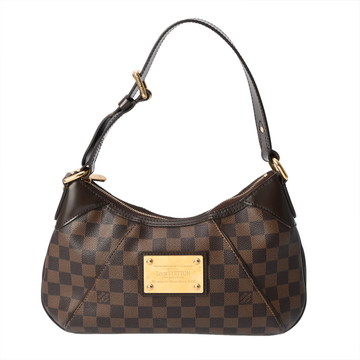ルイ ヴィトン ダミエ テムズ PM ブラウン N48180 ダミエキャンバス レディース バッグ 【中古】【bag】