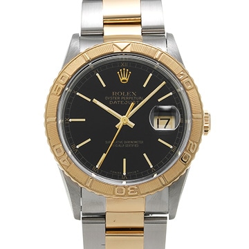 ロレックス デイトジャスト サンダーバード 16263 ブラック メンズ 時計 【中古】【wristwatch】