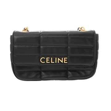 セリーヌ ブラック 111273EYD.38NO カーフ レディース バッグ 【中古】【bag】