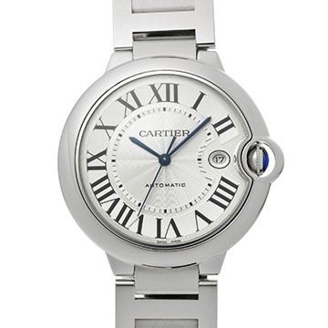 カルティエ バロンブルー W69012Z4 シルバー メンズ 時計 【中古】【wristwatch】