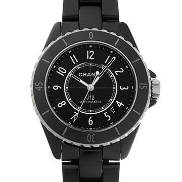 シャネル J12 キャリバー12.1 38MM H5697 ブラックラッカー メンズ 時計 【中古】【wristwatch】