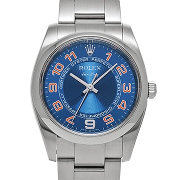 ロレックス エアキング 114200 ブルーコンセントリック メンズ 時計 【中古】【wristwatch】