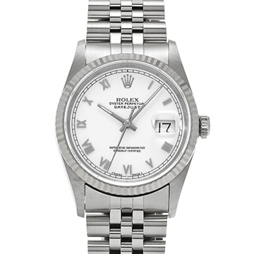 ロレックス デイトジャスト 16234 ホワイト メンズ 時計 【中古】【wristwatch】