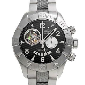 ゼニス デファイ クラシック オープン 03.0526.4021/21.M526 ブラック メンズ 時計 【中古】【wristwatch】