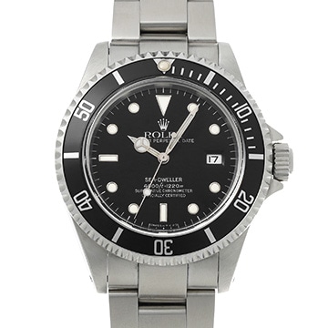 ロレックス シードゥエラー 16600 ブラック メンズ 時計 【中古】【wristwatch】
