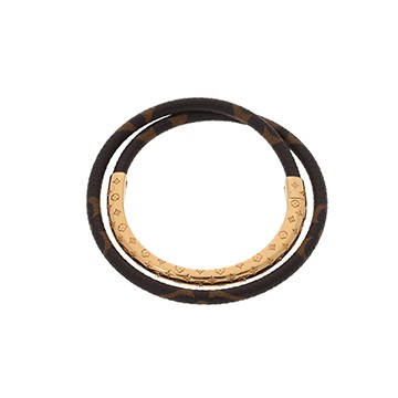 ルイ ヴィトン モノグラム ブレスレットピュアLV ゴールド M6541E メタル レディース ジュエリー 【中古】【jewelry】