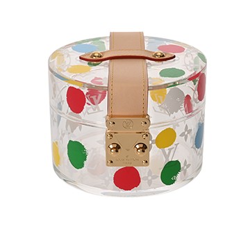 ルイ ヴィトン LV×YK ボワット スコット ペインティッド ドット クリア GI0891 レジン レディース 【中古】【other】