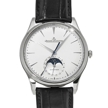 ジャガー ルクルト マスター ウルトラスリム ムーン Q1368430 シルバーグレー メンズ 時計 【中古】【wristwatch】