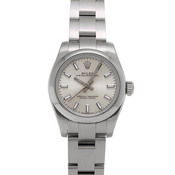 ロレックス オイスターパーペチュアル 176200 シルバー レディース 時計 【中古】【wristwatch】