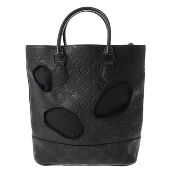 ルイ ヴィトン モノグラムアンプラント LV×川久保玲 ウィズホールズ ノワール M45887 レザー レディース バッグ 【中古】【bag】